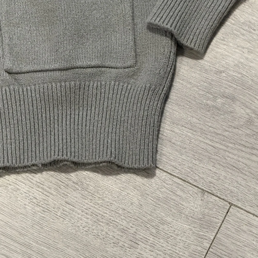 Philosophy Cardigan XS Short Fit Olive Green - Picture 12 of 15